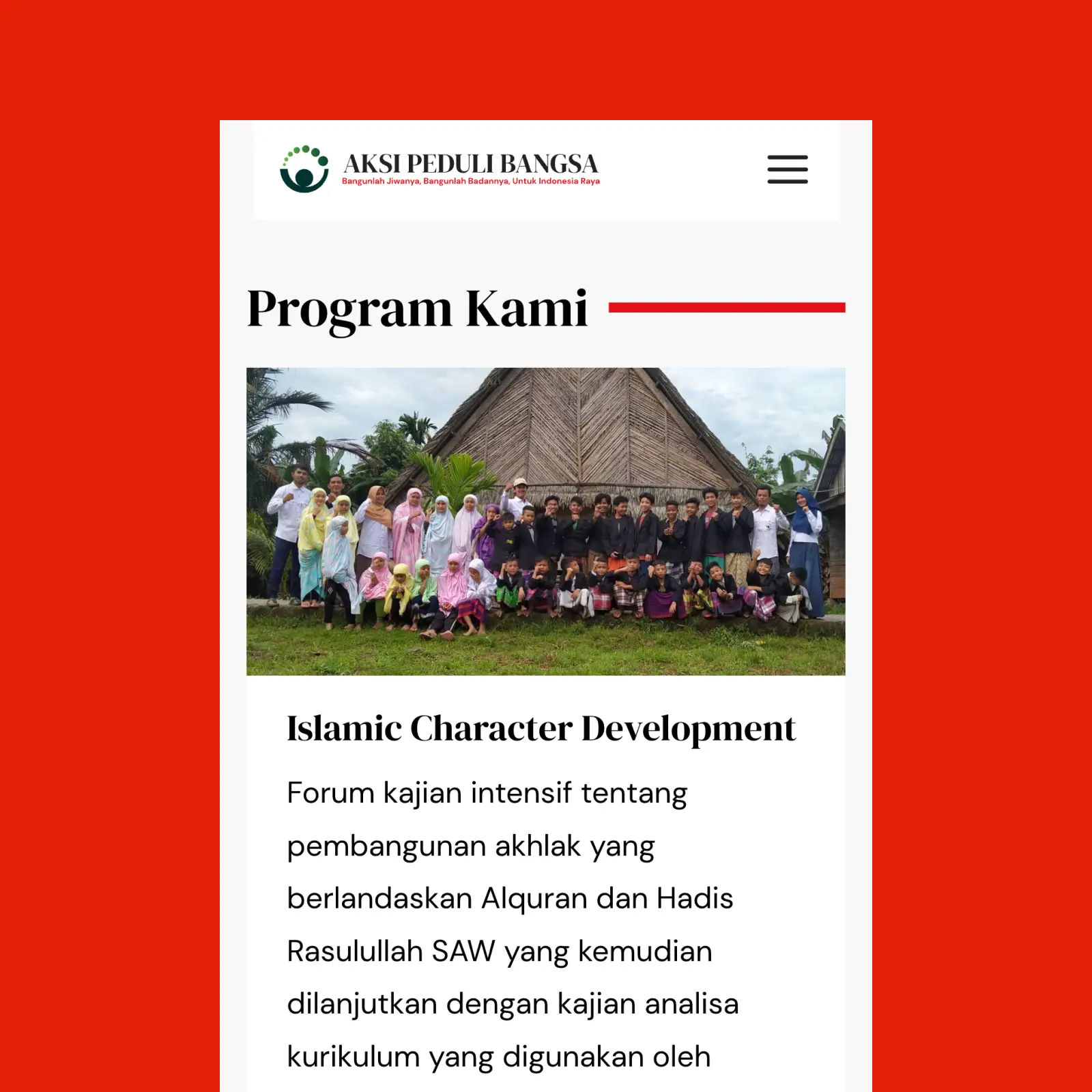 aksi peduli bangsa mobile web view