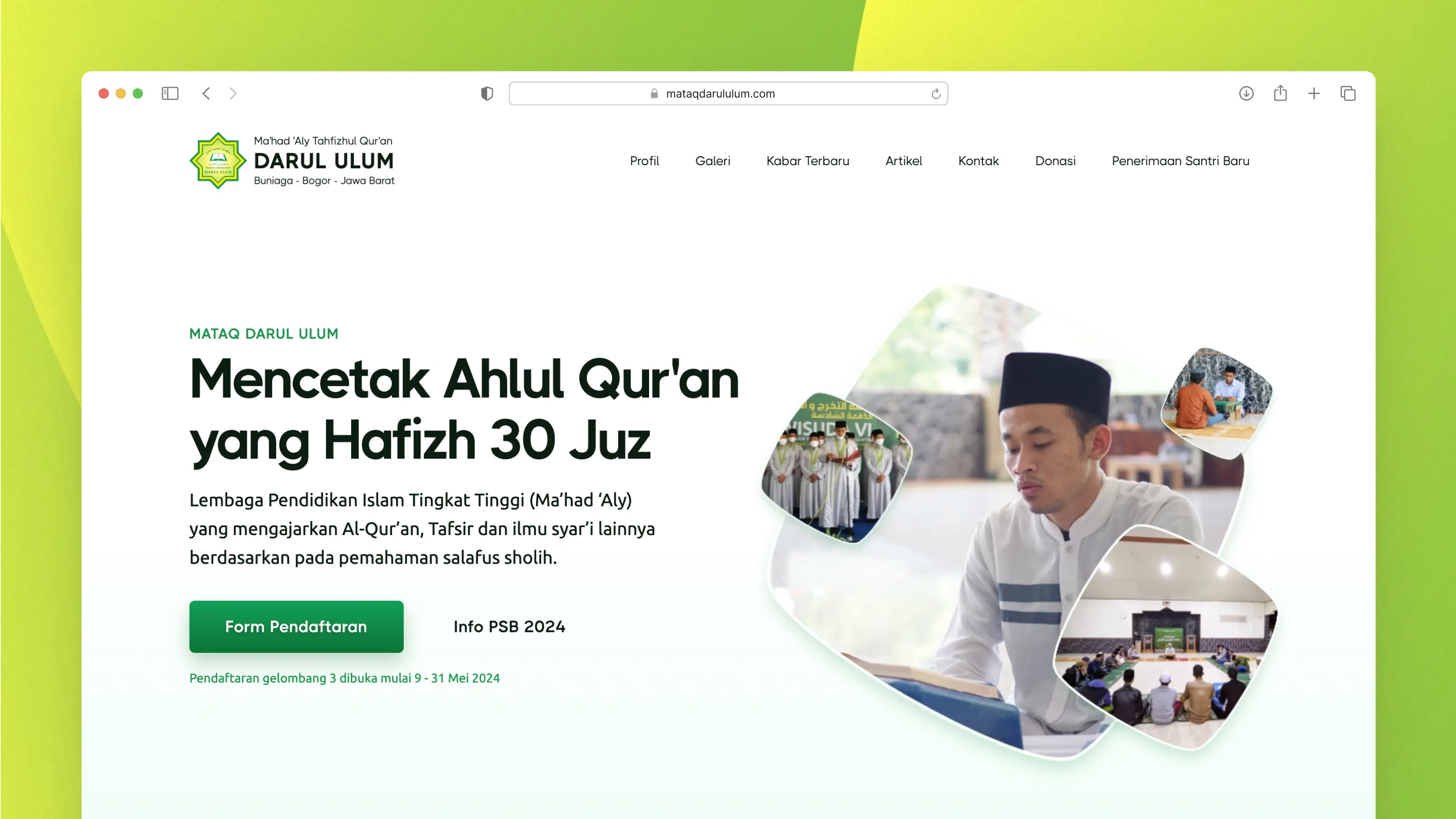 darul ulum home header